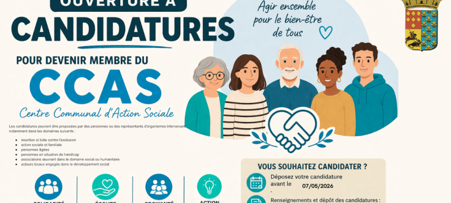 APPEL CANDIDATURE CCAS