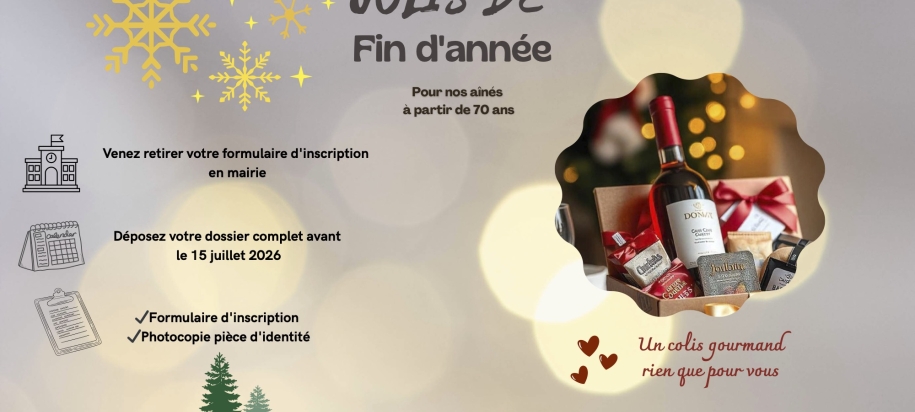 COLIS FIN ANNÉE 2026