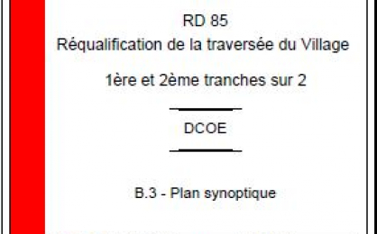 Requalification RD85 cartouche