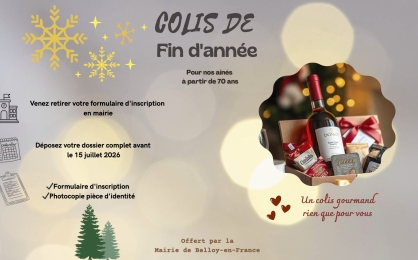 COLIS FIN ANNÉE 2026
