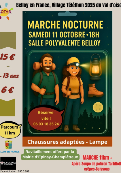 Marche nocturne 2025