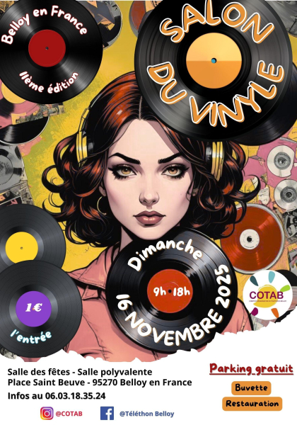 COTAB salon vinyle Novembre 2026