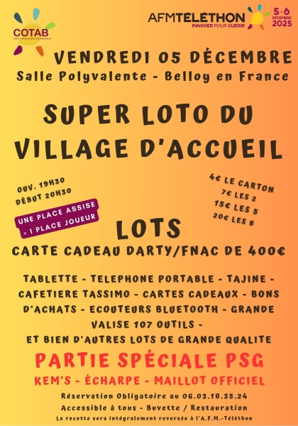 Super loto Téléthon