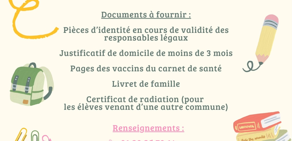 Rentrée Scolaire 2026 2027