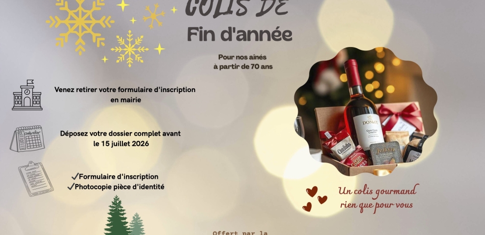 COLIS FIN ANNÉE 2026
