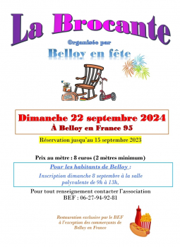 Brocante 2024