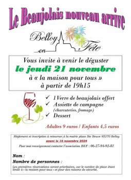 Beaujolais Nouveau 2024