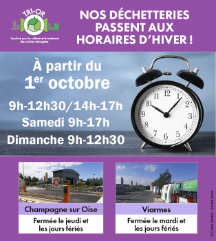 Horaire hiver 2025