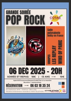 Soirée Pop Rock Téléthon