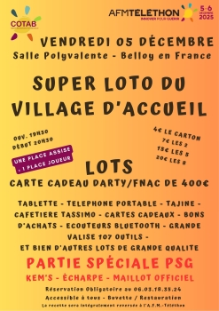 Super loto Téléthon