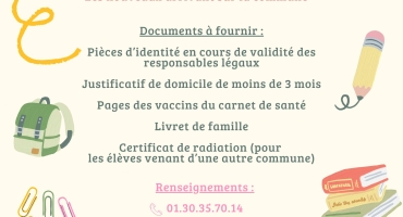 Rentrée Scolaire 2026 2027