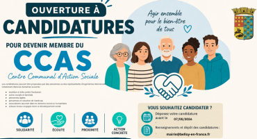 APPEL CANDIDATURE CCAS